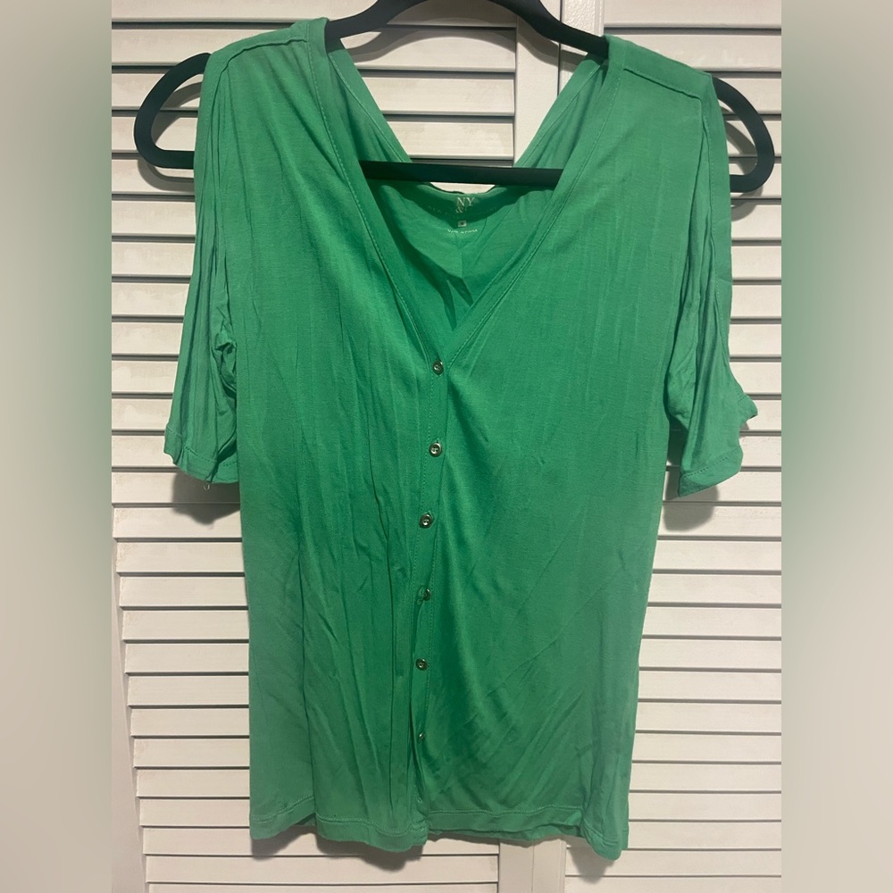 New York & Company Slit Sleeve Sweater